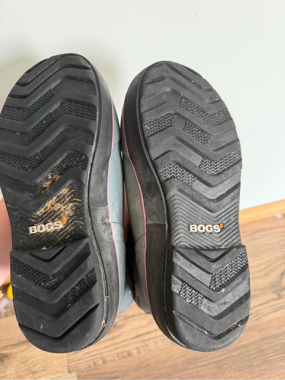 Bogs kids gray